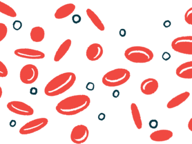 An illustration of red blood cells.